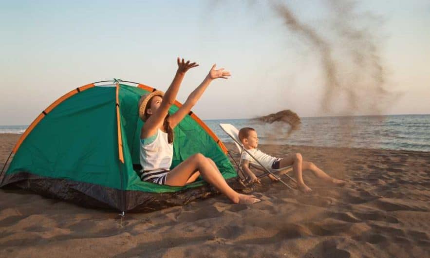 How to Anchor a Tent on the Beach A Simple Guide
