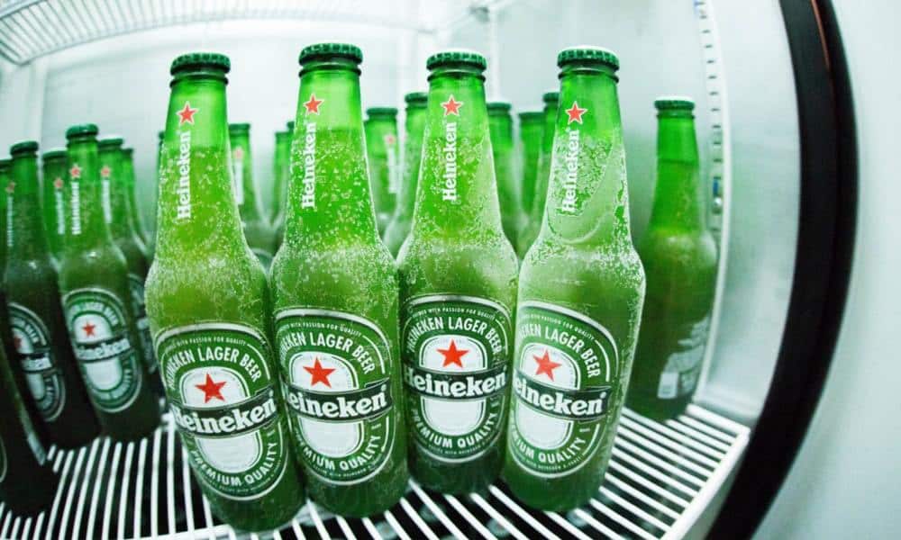 Beer in a cooler