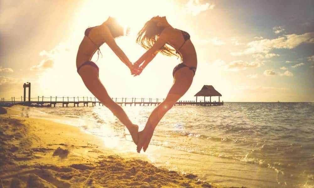heart health at the beach