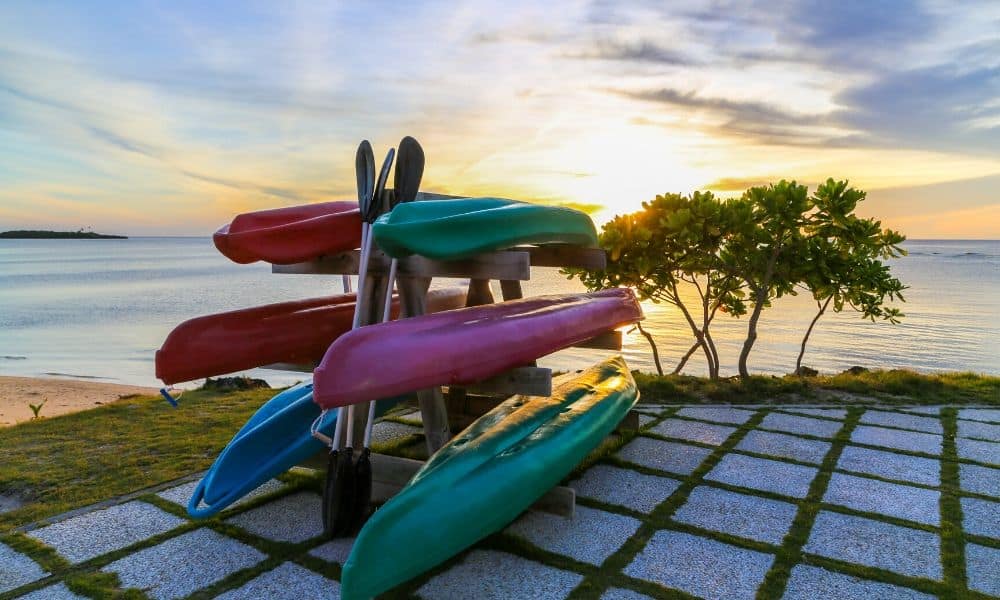kayak rack