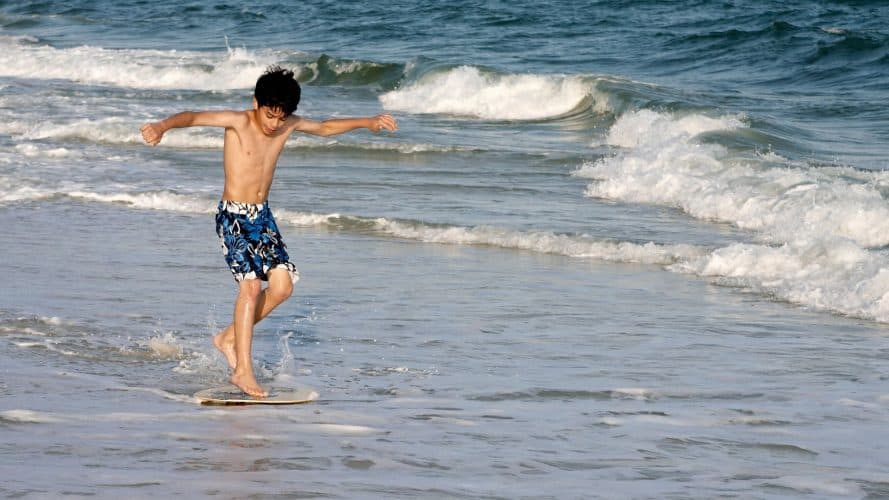 How to Ride a Skimboard Beginners Guide Seaside