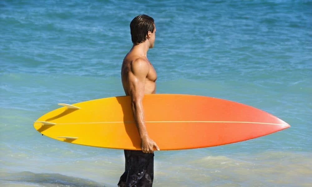 Surfer in Mexico