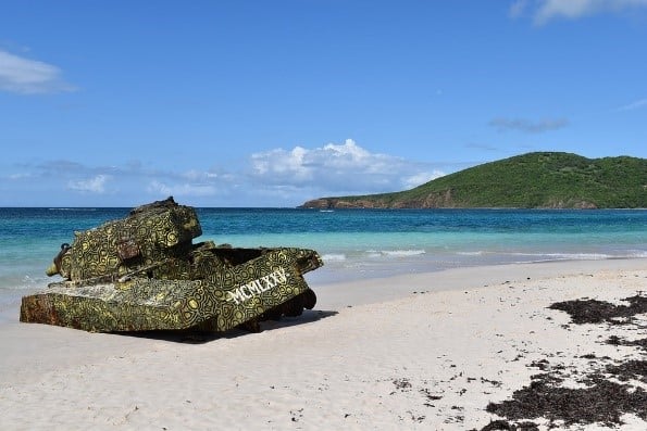 Tank in Culebra